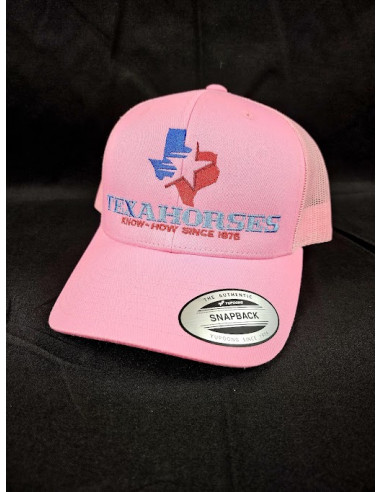 Casquette TEXAHORSES ROSE